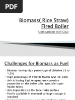 Biomass (Rice Straw) Fired Boiler