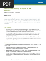 Emerging Technology Analysis - SOAR