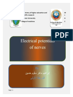 Electrical Potentials of Nerves