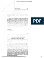 San Miguel Properties Philippines, Inc. vs. Huang G.R. No. 137290. July 31, 2000.