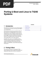 Porting U-Boot and Linux To T4240