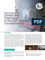 G2P Digital Transformation Event Summary
