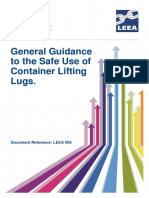 LEEA-066 Guidance To The Safe Use of Container Lifting Lugs Version 1 May 2016