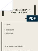 What Is Arduino? and Its Type