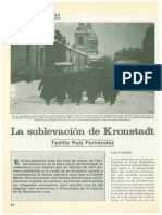 Ruíz Fernández, Teófilo - Marzo de 1921 La Sublevación de Kronstadt - (Artículo. Tiempo de Historia Nº28. Marzo 1977)