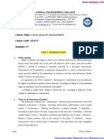 TQM - 2 Marks PDF