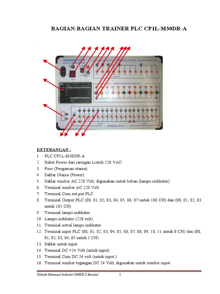 Manual PLC CP1L M30DR-A Jadi A4 | PDF | Teknologi & Rekayasa