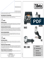 Beta Utensili S.P.A.: Istruzioni D'Uso Instructions For Use Mode D'Emploi