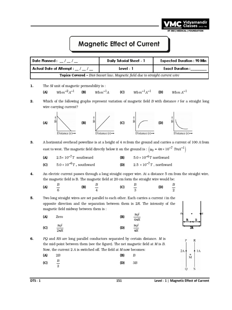 Effect of Current Level 1 DTS 1 PDF Field