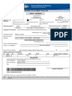 Income Tax Payment Challan: PSID #: 139758233