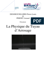 La Physique Du Tuyau D Arrosage PDF
