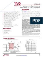 Description Features: LTC3440 Micropower Synchronous Buck-Boost DC/DC Converter