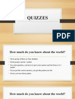 QUIZZES