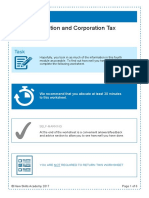 Tax Accounting Worksheet Module 4