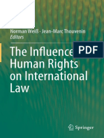 Weiß, Thouvenin (eds.) - The Influence of Human Rights on International Law-Springer International Publishing (2015)