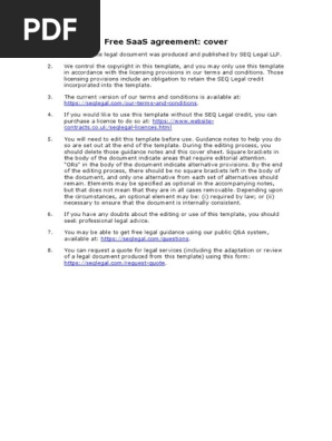 free-saas-agreement