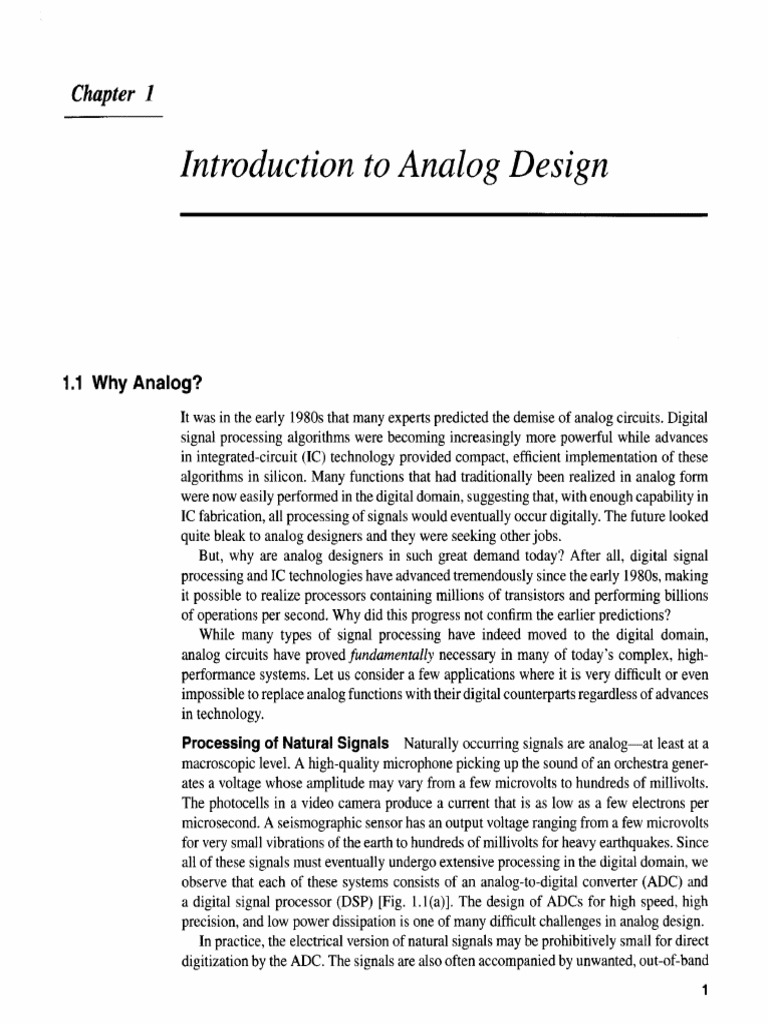 1 Design of Analog CMOS Integrated Circuits Behzad Razavi Marcado