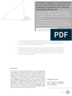 Actividad vs. Agitacion en El Pensamient