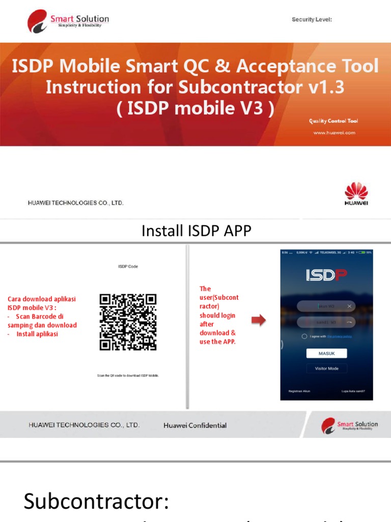 Panduan Aplikasi ISDP Mobile V3 | PDF
