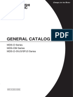 General Catalog: MDS-D Series MDS-DM Series MDS-D-SVJ3/SPJ3 Series