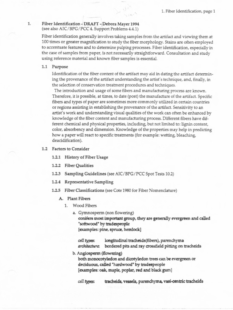 01 Fiber-Identification DRAFT | PDF | Fibers | Rayon