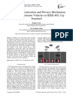 Efficient Authentication and Privacy Mechanism To Protect Legitimate Vehicles in IEEE 802.11p Standard