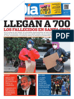 Llegan A 700: Los Fallecidos en Santa Cruz