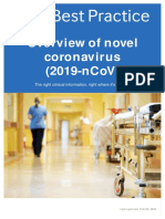 Overview of Novel Coronavirus (2019-nCoV)