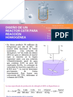 Diseño Reactor CSTR RXH