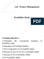 MBA General - Project Management Feasibility Study