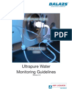 Ultrapure Water Monitoring Guidelines: Revision 2.0
