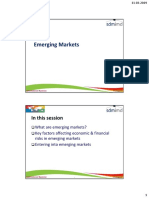 Module 10 - Emerging Markets