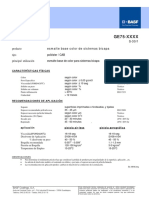 Información técnica sobre esmalte base de color para sistemas bicapa