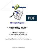 Authority Hub Checklist