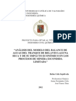 Analisis balance de Agua Tranque de relave laguna seca.pdf