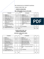 (Ece, It, Me, Chem, Bme, Ecom E, Pce, MM) I Year: I Semester P C II Semester P C