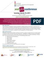 Long Island GLBT Conference - Request for Proposals