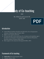 Co-Teaching Paper Presentation