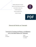 Ronald Hernandez. Historia Del Petroleo en Venezuela.