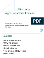 Global and Regional Agro-Industries Forums: Carlos Arthur B. Da Silva, PH.D