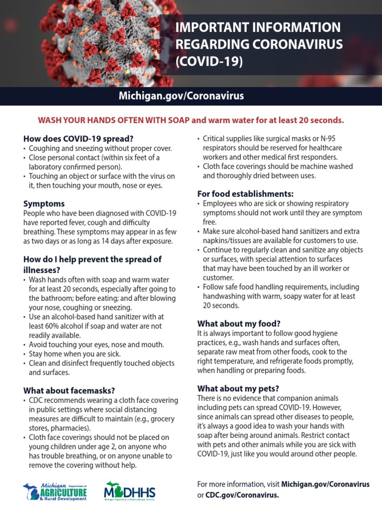 COVID-19 Spread and Prevention Tips | PDF | Hand Washing | Medicine