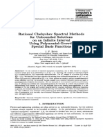 Rational Chebyshev Spectral Methods For Unbounded Solutions On An Infinite Interval Using Polynomial-Growth Special Basis