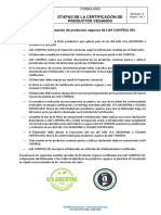 ETAPAS DE LA CERTIFICACIÓN DE PRODUCTOS VEGANOS Rev02 PDF