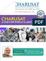 Charusat: Recognized Under Section 2F of UGC Act 1956