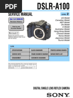 Download Sony Dslr-A100 Service Manual Level 2 Ver 16 200809 Rev-2 9-852-130-37 by rancegt SN46890476 doc pdf