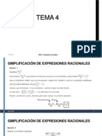 Tema 4: MSE. Fernando González