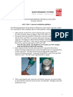 AISG Cable - Connector Installation Guidelines