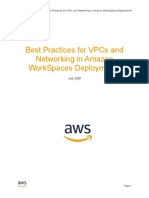 Best Practices Vpcs Networking Amazon Workspaces Deployments