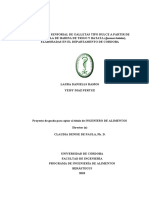 Aceptación Sensorial de Galletas Tipo Dulce Partir de Una Mezcla de Harina de Trigo y Batata