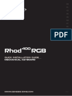 Rhod RGB: Quick Installation Guide